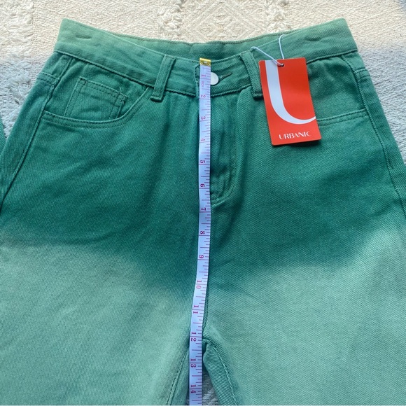 💚NWT Green Ombre Jeans 💚 - Picture 5 of 10